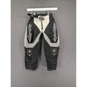 Troy Lee Designs Grand Prix Youth Motocross Pants Black White Size 20 5106